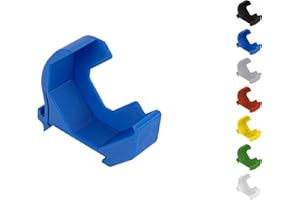 SHELLY HUTSCHIENENHALTER VON PW3D Shelly Plus - Supporto per guida DIN DIN Rail bracket (35 mm), colore: Blu (Prime)