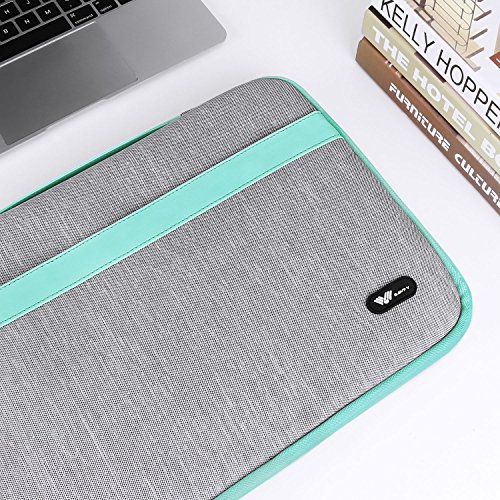 SAVFY 12.9 Zoll Laptop Sleeve 11 11,6 12.9 Zoll Laptoptasche Tasche Case Macbook Hülle, Laptop Tasche für Apple New Macbook 2015, blau - 8