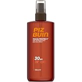 Piz Buin Tan &amp; Protect Sunscreen Accelerator Tanning Oil Spray SPF 30, High Protection - 150ml