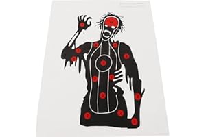 SPYMINNPOO 10Pcs Shooting Targets Paper, Archery Paper Targets Bow Arrow Hunting Accessories for Archery Enthusiasts Beginner 45x32cm