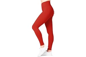 SATINA High Waisted Leggings for Women - Ladies Stretchy Gym and Yoga Leggings, Women's Workout Pants for Comfortable All Day Wear