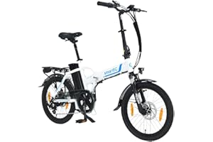 ‎SMARTEC smartEC Camp-20H E-Bike Klapprad 250W Hinterradmotor Li-Ion-Akku 36V/15,6Ah 20 Zoll E-Klapprad E-Faltrad Elektrofahrrad Reichweite 100km bis 25 km/h Modelljahr 2023