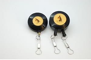 Olax 2 Pieces Zinger, Pin on Reel, For Fly Fishing, Carp and Coarse Fishing