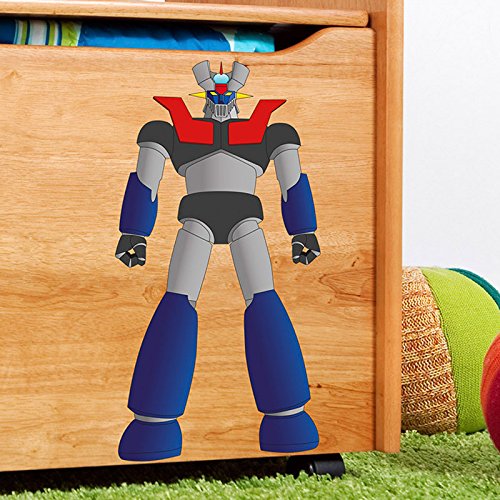 IDEAVINILO - Sticker "Robot Justiciero 2". Medidas: 28x31cm