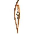 Gartendeko Skulptur Edelrost – Beetstecker 200 Cm Mit 4 Edelstahlkugeln, Handgefertigt
