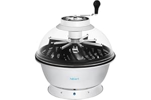 HILLVERT Hilvert HT-HOWSON-19TE Tazón Cortador de Brotes y Plantas manual/electrico (Acero Inoxidable, Plástico, Goma, Ø 48 cm, 20 W, 2500 rpm)