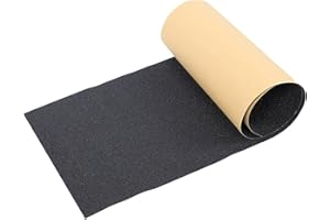 Keenso Anti‑slip Electric Scooter Grip Tape, Scooter Grip Tape Grip Tape Scooter Electric Scooter Rough Sandpaper PVC Grip Tape Waterproof Skateboards Sticker Riding