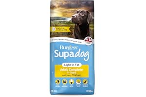 Burgess Supadog Light in Fat dry dog food 12.5 kg