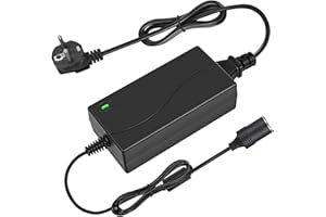 Spänningsomvandlaradapter 12 V till 220 V, 5 A/60 W bilnätadapter, strömomvandlare 240 V till 12 V, billaddare till uttag, fö