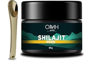‎OMH NUTRITION OH MY HEALTH Shilajit Hochdosiert Shilajit Resin mit Fulvicsäure Mineralien und Huminsäure 100%, rein und vegan, 30g (1er Pack)