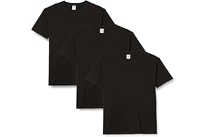 Fruit of the Loom - Heavy Cotton - T- Shirt (Lot de 3) - Homme