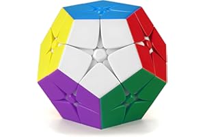 ROXENDA 2x2 Megaminx Dodecahedron Speed Cube, Cubo Mágico para Jugar y Entrenar el Cerebro en Fiestas, Juegos de Mesa y Tiempo Libre
