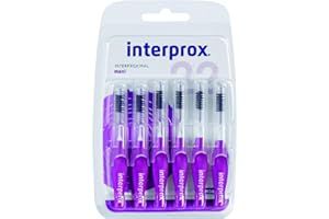 DENTAID Interprox maxi - Cepillos interdentales (6 unidades), color morado