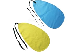 SWYSGS Chiffon de nettoyage pour saxophone ténor, Chiffon de Nettoyage pour Clarinette,Nettoyage pour Flûte,pour l'entretien de la clarinette de saxophone,Bleu + Jaune