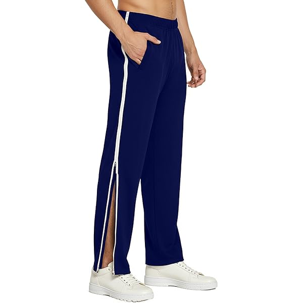 Jogging, Pantalon De Rééducation Pour Homme Et Femme Ouverture Latérale Baggy Jogging Loisirs Avec Fermeture éclair Sur Le Côté La Jambe Large Sport Vêtements Postopératoire S