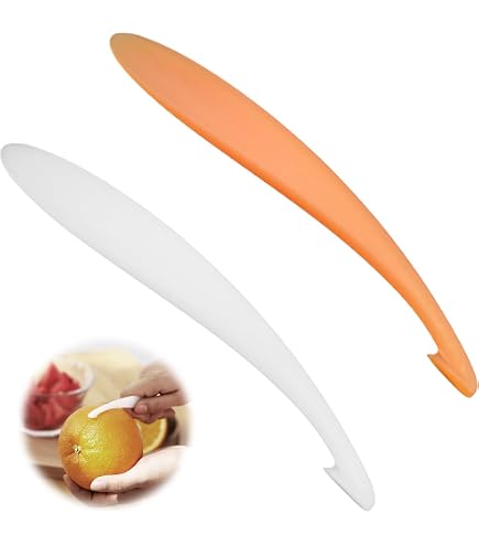 TUPPERWARE 4er Set Zitrusschäler – Klassische Küchenhelfer In Rosa, Ca. 15,2 Cm Lang