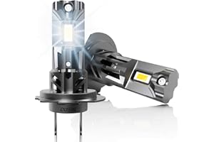 OUSHI Halogen Glühbirne 500% Helligkeit, 6000K Xenon Weiß Scheinwerferlampe Birne 12V Abblendlicht Halogen Lampe, 2 Stück