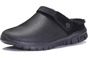 Gaatpot Unisex Adulto Invierno Zapatillas de Casa Antideslizantes Cálido Fluff Pantuflas Zapatos de Casa Interior Suave Algodón Zapatilla 36-48EU