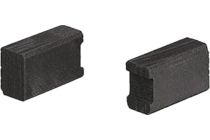 vhbw 2 x szczotka węglowa, węgiel do szlifowania, 4 x 6 x 10 + 4 x 6 x 9,15 mm, kompatybilna z ekspresem do kawy Siemens EQ, EQ5, EQ6, EQ7, EQ8