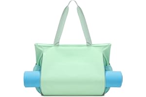 Kimwadalh Sac de Tapis de Yoga Sac de Sport Multifonctionnel pour Femmes Sac de Fitness Sac de Gym et Pilates Tapis