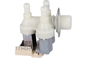 LUTH Premium Profi Parts Magnetventil 90° 3x11,5mmØ mit Reduzierung kompatibel mit Miele 4035200 in Waschmaschine