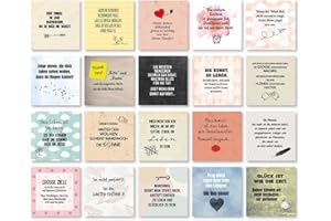 ‎TYPESTOFF TypeStoff 25 Hyggekarten mit 50 Sprüchen für jeden Tag als Geschenk und Motivation - HK-01484