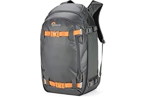 Lowepro Whistler BP 450 AW II Sac à dos 4 saisons ultra-résistant pour le matériel photo de plein air et l'équipement essentiel en milieu sauvage - Gris