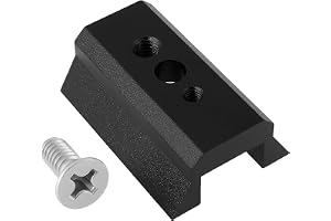 Be In Your Mind 45 mm teleskop laxstjärtplatta med skruv 45 x 31 x 16 mm lämplig för teleskop