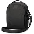 Pacsafe Metrosafe LS100 Anti-Theft Small Nylon Shoulder Bag for Women, Shoulder Bag with Anti-Theft Protection, Bag with Security-Features, 3 litres, Black