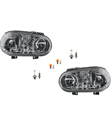 Phare Avant Droit H1/H7 Pour VW Golf IV 1J1/1J5 Et Cabriolet 1E7 - 1997-2006