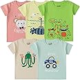 Luke and Lilly Baby Boys Printed Cotton Half Sleeve Tshirt