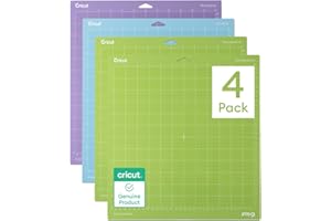 Cricut Confezione assortita di tappetini, 30,5 x 30,5 cm, confezione da
