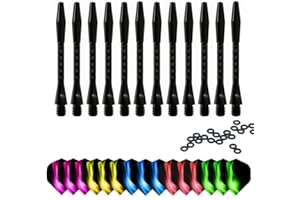 ToBeIT, fusti in alluminio, adatti per freccette steel (con punta in metallo) e soft (con punta di plastica)