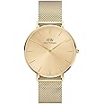 Daniel Wellington Petite Sterling Watch, Silver Mesh Bracelet