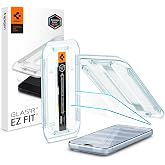 Spigen EZ Fit Screen Protector [2 Pack] for iPhone 18 Pro/17 Pro | iPhone 17/16 Pro, Tempered Glass, Incl. Installation Kit,