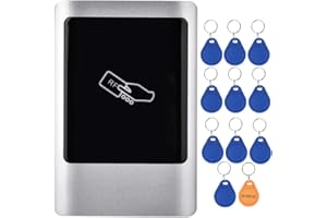 WANDISY Vendite Pazze Lettore di schede Porta Lettore RFID Smart Card per Gestione accessi Porte Wiegand da Esterno Impermeabile(ID: 125 KHz)