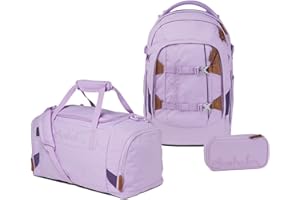 satch Pack Schulrucksack Set 3tlg. mit Sporttasche und Schlamperbox