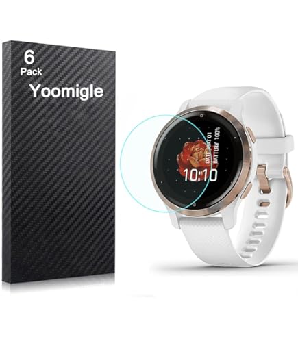Funrae Verre Trempé Compatible Avec Garmin Venu 4 45mm [4
