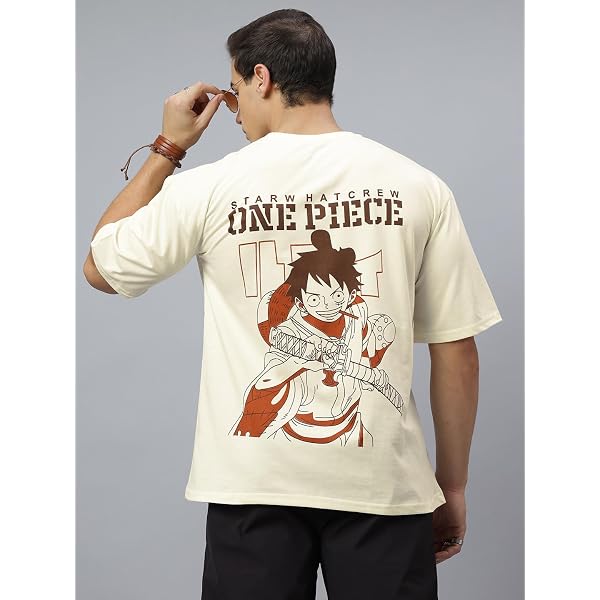 Buy DIGI DRAPE Portgas D. Ace Fire Fist Oversized Anime T-Shirt
