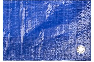 Toldo reforzado gramaje 90 grs, 4 x 6 m, color azul - Catral 560113