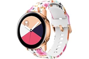 Chainfo Bracelet de Montre Compatible avec Withings Steel HR Sport 40mm / Steel HR 40mm / ScanWatch 42mm, Bracelet de Remplacement Bande de Montre en Silicone