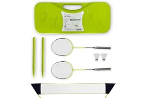 SWEATBAND.COM 2 Player Portable Junior Badminton Set