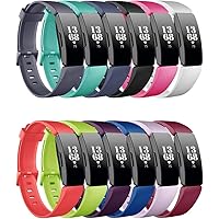 FunBand Compatibile per Cinturino Fitbit Inspire & Inspire HR, Band Strap Cinturini Orologio in Morbido Sport Silicone Sostit