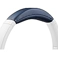 SOULWIT Protein Leather Headband Cover for Sony WH-XB900N Wireless Noise Canceling Headphones (Do Not Fit WH-XB910N), Replacement Headstrap Pad Repair Part - Navy Blue
