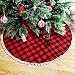 Produktbild Lispeed Weihnachtsbaum Rock Weiß Plüsch Kunstpelz Für Weihnachten/Neujahr/Party/Dekoration 122CM/48Inch