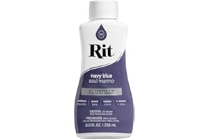 Rit Dye, colorante per tessuti liquido, 230 ml, nero, Multicolore, 14.22 x 6.35 x 5.08 cm