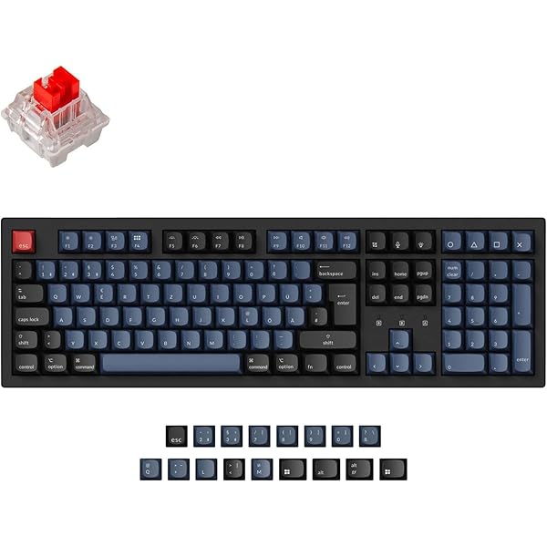 Keychron Q5 Pro kabellose mechanische QMK/VIA-Tastatur, 96 