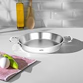River Silver Steel Italian Omelette Field 18 cm Without Lid