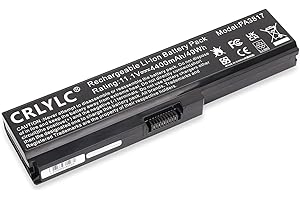 CRLYLC PA3817U-1BRS PA3817U-1BAS Notebook Laptop Akku für Toshiba Satellite L750 C650 C660 C660D C650D C655 C665 C670D A660 A665 L600 L650 L655 L670 L675 L700 L750D L755 L770 P750 PABAS228 Batterie