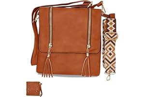 Lola Sale Bolso Mujer, Bolso Bandolera Mujer PU con correas ajustables.